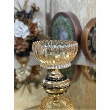 CITY gold Metal Ayaklı Cam Gondol