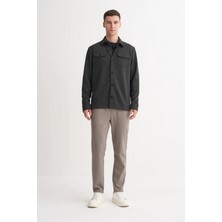 Cazador Kalın Pike Kumaş Premium Polo Yaka Regular Fit Sweat Gömlek