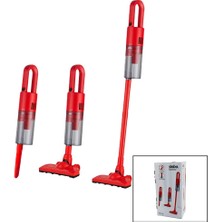 Dikey Elektrikli Süpürge 500W 90 Derece Başlık - 1.5lt Toz Hazne - Çift Filtre - 5mt Kablo