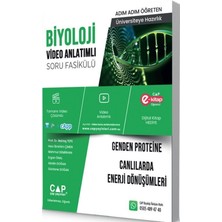 Çap Yayınları Üniversiteye Hazırlık Biyoloji Genden Proteine Canlılarda Enerji Dönüşümleri Soru Fasikülü