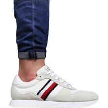 Tommy Hilfiger Maxton Mix Deri Erkek Sneakers