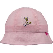 Kitti Kelebek Baskılı Kız Maksi Şapka