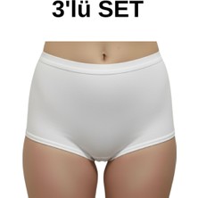 Vatra Tekstil Toparlayıcı Yüksek Bel Külot 3’lü Ekonomik Paket