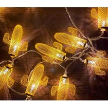 Empressco Renkli 10'lu Dekoratif LED Lamba Seti, 2 Metre Uzunluk, Sıcak ve Canlı Işık Efekti