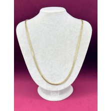 Calista Aksesuar İnce Örme Burgu Model Gold Kolye