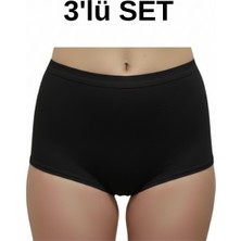 Vatra Tekstil Toparlayıcı Yüksek Bel Külot 3’lü Ekonomik Paket