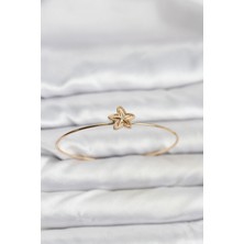 Clariss Yıldız Model Gold Renk Bileklik