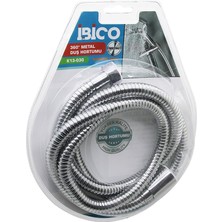 360 Derece - Metal  Duş Hortumu  1.5mt   Vakumlu Ambalaj   Anti Twist=dolanmaz-Kıvrılmaz-Kopmaz (
