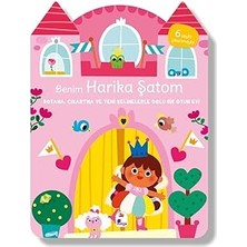 Artemis Yayınları Benim Harika Şatom: Boyama, Çıkartma ve Yeni Kelimelerle Dolu Bir Oyun Evi (6 Sayfa Çıkartmasıyla)