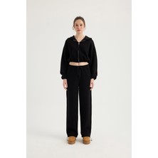 Sevilen Stoper Detaylı Zip Hoodie Takım