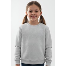 Meyica Unisex Çocuk Sweatshirt – Konforlu, Sade ve Modern Tasarım