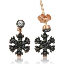 Noip 925 Ayar Gümüş Kar Tanesi Küpe EA0710010 (944944)