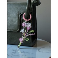 My Eypa Çanta Charmı Çiçek Buketi - Hand Made Anahtarlık/ Aksesuar