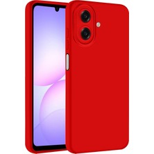 CPT83 Samsung Galaxy A07 4g First Silikon - Kırmızı