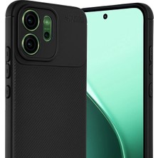 CPT83 Oppo Reno 14F Auto Focus Karbon Kapak - Siyah