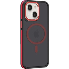 Flm iPhone 15 Winner Magsafe Kapak - Kırmızı