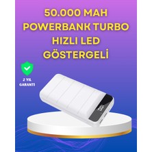 Lightning ve Type-C Girişli 50000MAH Powerbank