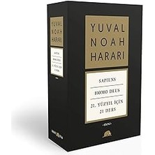 Alfa Yayınları Yuval Noah Harari Seti: Sapiens - Homo Deus - 21. Yüzyıl Için 21 Ders + Sokrates Öncesi ve Sonrası