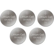Yuma CR2032 Süper Lityum 3V 5’li Kart Düğme Pil