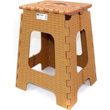 Katlanır Rattan Tabure Büyük