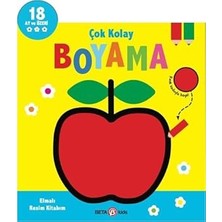 Alfa Yayınları Çok Kolay Boyama - Elmalı Resim Kitabım + Akılcı Iyimser: Refahın Evrimi