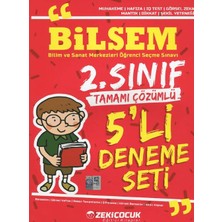 2. Sınıf Bilsem 5'li Deneme Seti
