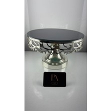 Palpe Aynalı Pasta Sunum Şekerlik Sunumluk Söz Nişan Kız Isteme Çikolatalık Dekoratif Obje Biblo Süs Eşya