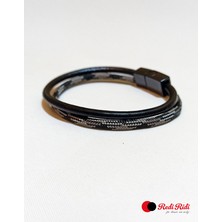 Redi Ridi El Yapımı Deri Bileklik MODEL.6253