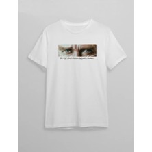 Etiler Collection 10 Kasım Unisex Atatürk Baskılı T-Shirt - Beyaz