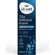 Vi-Vet Tüy Dökücü Krem 125 ml For Men
