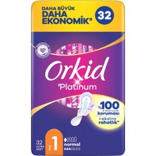 Orkid Ultra Platinum Normal 32'li Hijyenik Ped Boy:1