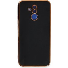 Eco Port Huawei Mate 20 Lite Kılıf Volet Silikon - Siyah