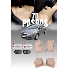 Stiloto Opel Corsa D (2006-2014) 7d Deri Havuzlu Oto Paspas | Tam Koruma,araca Özel & Hızlı Montaj