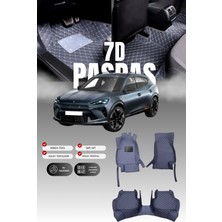 Stiloto Cupra Formentor Benzinli (2020 ve Sonrası) 7d Deri Havuzlu Oto Paspas | Tam Koruma & Hızlı Montaj