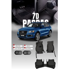 Stiloto Audi Q5 (2008-2017) 7d Deri Havuzlu Oto Paspas | Tam Koruma,araca Özel & Hızlı Montaj