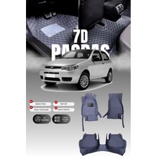 Stiloto Fiat Palio (1997-2012) 7d Deri Havuzlu Oto Paspas | Tam Koruma,araca Özel & Hızlı Montaj
