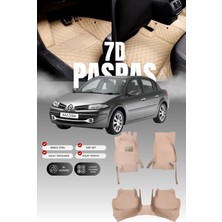 Stiloto Renault Megane 2 (2003-2009) 7d Deri Havuzlu Oto Paspas | Tam Koruma,araca Özel Kesim & Hızlı Montaj