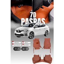 Stiloto Renault Tailant (2021 ve Sonrası) 7d Deri Havuzlu Oto Paspas | Tam Koruma,araca Özel & Hızlı Montaj