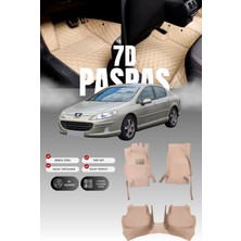 Stiloto Peugeot 407 (2004-2010) 7d Deri Havuzlu Oto Paspas | Tam Koruma,araca Özel Kesim & Hızlı Montaj
