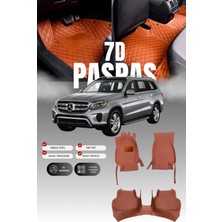Stiloto Mercedes Gls 350 / X166 (2015-2019) 7d Deri Havuzlu Oto Paspas | Tam Koruma & Hızlı Montaj