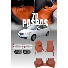 Stiloto Hyundai Accent Era (2006-2012) 7d Deri Havuzlu Oto Paspas | Tam Koruma & Hızlı Montaj