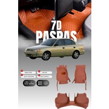 Stiloto Hyundai Accent Milenyum (2000-2003) 7d Deri Havuzlu Oto Paspas | Tam Koruma & Hızlı Montaj