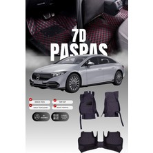 Stiloto Mercedes Eqs 500 / V297 (2020 ve Sonrası) 7d Deri Havuzlu Oto Paspas | Tam Koruma & Hızlı Montaj