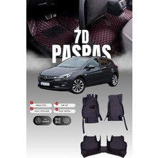 Stiloto Opel Astra K  Sedan (2015-2021) 7d Deri Havuzlu Oto Paspas | Tam Koruma & Hızlı Montaj