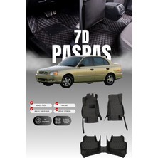 Stiloto Hyundai Accent Milenyum (2000-2003) 7d Deri Havuzlu Oto Paspas | Tam Koruma & Hızlı Montaj