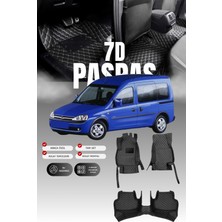 Stiloto Opel Combo C (2001-2011) 7d Deri Havuzlu Oto Paspas | Tam Koruma & Hızlı Montaj