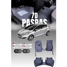 Stiloto Ford Fiesta  (2010-2016) 7d Deri Havuzlu Oto Paspas | Tam Koruma,araca Özel & Hızlı Montaj