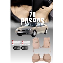 Stiloto Renault Laguna 2 (2001-2007) 7d Deri Havuzlu Oto Paspas | Tam Koruma,araca Özel Kesim & Hızlı Montaj