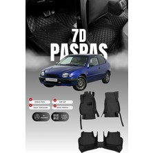 Stiloto Toyota Corolla (1998-2002 ) 7d Deri Havuzlu Oto Paspas | Tam Koruma,araca Özel & Hızlı Montaj