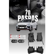Stiloto Hyundai Kona (2017-2022) 7d Deri Havuzlu Oto Paspas | Tam Koruma,araca Özel Kesim & Hızlı Montaj